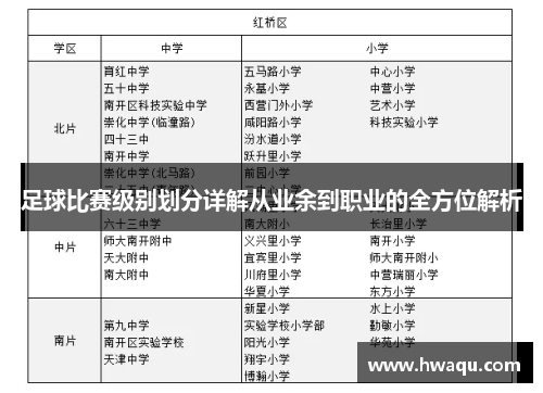 足球比赛级别划分详解从业余到职业的全方位解析